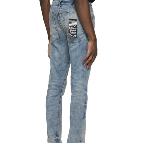 (A4) Ksubi Chitch Pure Dynamite Slim Fit Blue Jeans, Size 30, NWT - Picture 5 of 13